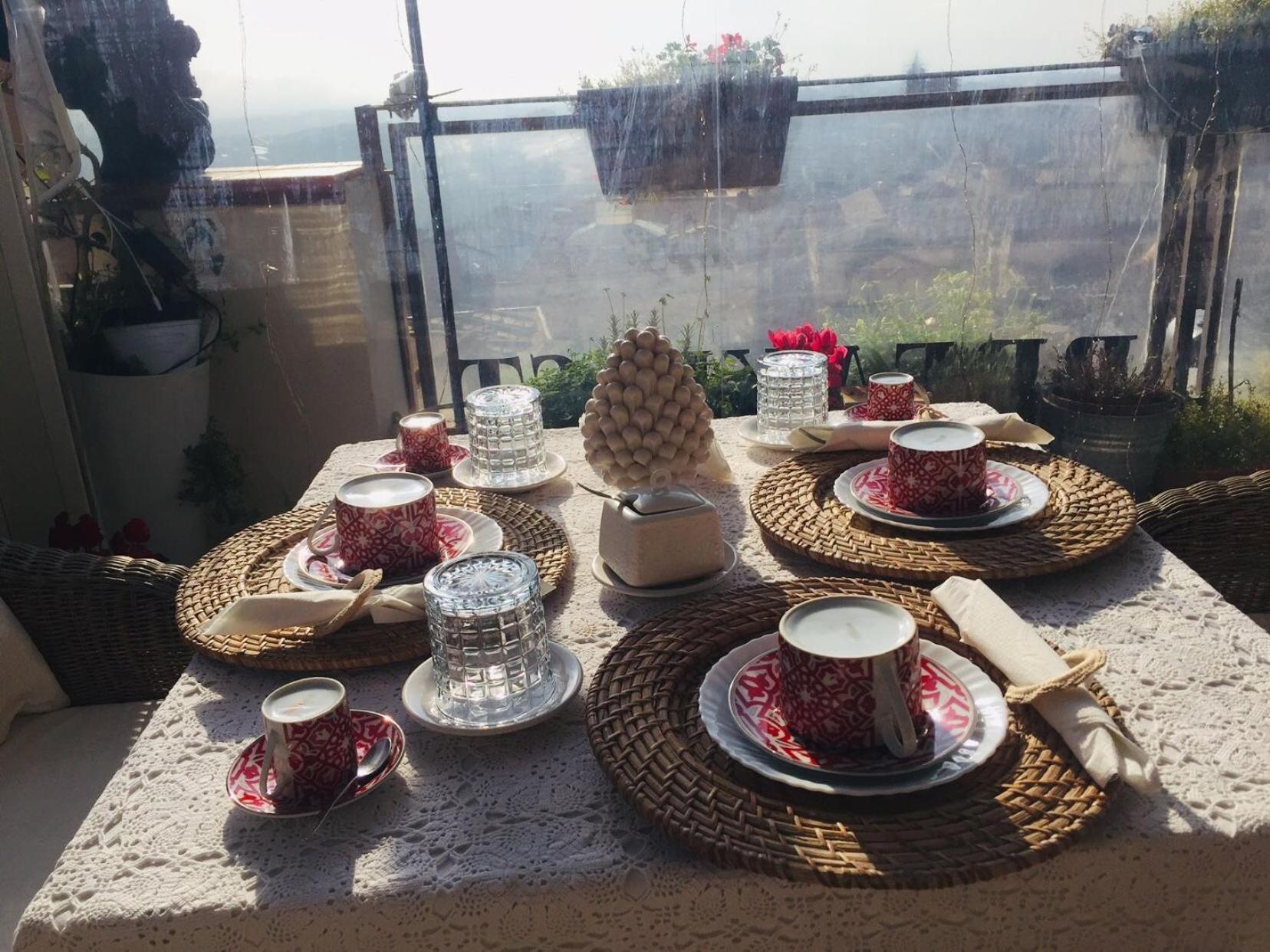 Casa Tipica Siciliana Patronale Home Bedandbreakfast Tremetrisoprailcielo Camere Con Vista, Colazione Interna In Terrazzo Panoramico Caltagirone Bagian luar foto